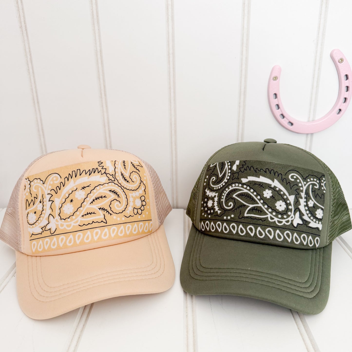 BANDANA TRUCKER HAT