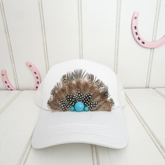 FEATHER HAT (stardust)