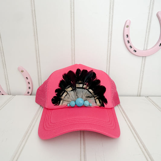 FEATHER HAT (dolly block)