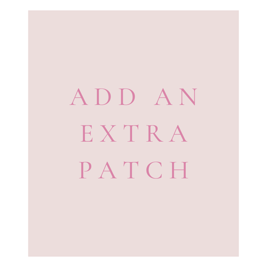 ADD EXTRA PATCHES- only buy this with my approval!