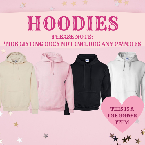 BLANK HOODIE (pre order)