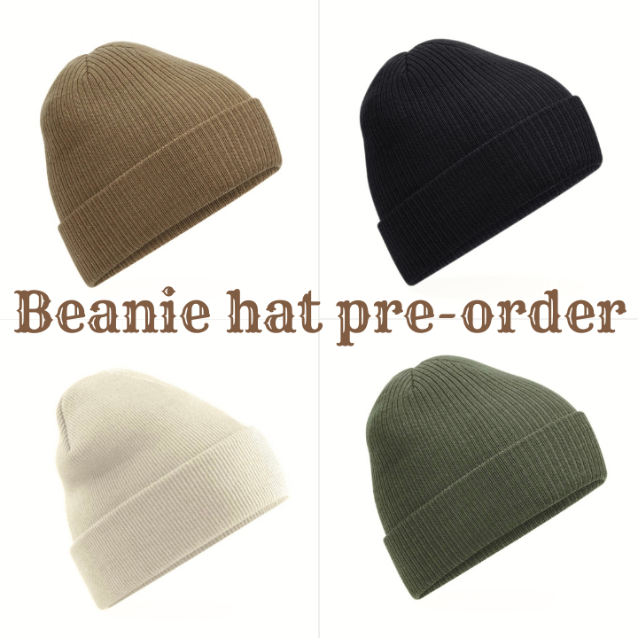 BLANK BEANIE HAT (pre order)