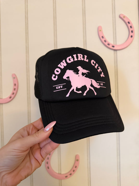 Cowgirl City Trucker Hat