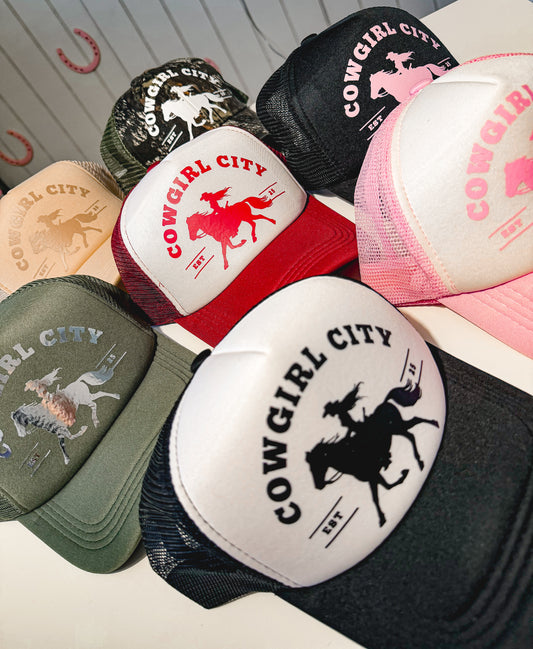 Cowgirl City Trucker Hat