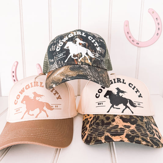 Cowgirl City Trucker Hat