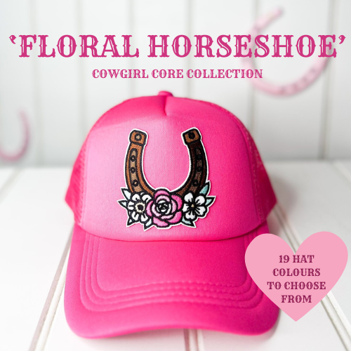 FLORAL HORSESHOE